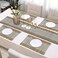 SHILP KATHA Handmade River Grass Dining Table Mats Set of 4 with Runner Heat Resistant Reversible Placemats Zero Plastic Natural Madurkathi Eco Friendly Rustic Dcor 4 Mats and Runner Blissful