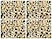 Pimpernel Dancing BranchesSet of 4 Cork Back Durable placemats Laquer Finish Easy Clean Dishwasher Microwave Warm Oven Only and Freezer Safe