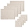 ATLINIA Table Cloth Placemats Linen Hemstitch 14 x 19 Inch Set of 4 Natural