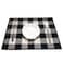 Levinis Cotton Placemats Set of 6 Durable Buffalo Check Place Mats for Kitchen Table Easy to Care Machine Washable