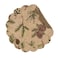 CF Home CF Home Woodland Retreat Pinecone Pine Needles 100 Cotton Round Single Placemat 17 All Seasons Fall Autumn Harvest Summer Lodge Log Cabin Reversible Machine Washable Kitchen Tabletop Decor