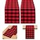 B-COOL BCOOL Buffalo Plaid Table Runner Black Red Checked Table Runner 2 Packs 13x108 Inch Christmas Holiday Plaid Table Runners Xmas Table Decorations