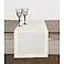 Solino Home Linen Ivory Table Runner 72 Inches Long 100 Pure Linen Hemstitch Table Runner 14 x 72 Inch for Dresser Dining Summer Classic Hemstitch