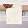 Solino Home Cotton Linen Ivory Table Runner 72 Inches Long Hemstitch Table Runner 14 x 72 Inch for Dresser Dining Summer