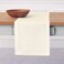 Solino Home Cotton Linen Ivory Table Runner 72 Inches Long Hemstitch Table Runner 14 x 72 Inch for Dresser Dining Summer