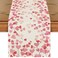 Artoid Mode Pink Love Valentines Table Runner Anniversary Wedding Kitchen Dining Table Decoration for Home Party Decor 13x72 Inch