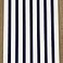 HesterCook Striped Table Runner Navy Paper Table Runner for Parties or Weddings American Made