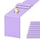 JEVIX 10 Pack Satin Table Runner 12 X 108 Inch Silk Table Runner for PartyWedding Birthday BanquetsDecorationLavender