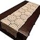 USTIDE Floral Crochet Table Runner Cotton Lace Table Runners Crochet Doily Beige 15X47