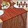KEEPSHOWING 6 Pack Cheesecloth Table Runner 10Ft Christmas Gauze Boho Table Runners for Wedding Decor Bridal Shower Decorations Baby Shower Party35 x 120