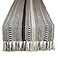 DII Farmhouse Braided Stripe Table Runner Collection 15x108 15x113 Fringe Included Black