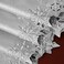 Simhomsen Embroidered Silver Snowflakes Table Runners for Christmas Holiday and Winter Silver 1490 inches