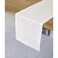 Solino Home White Table Runner 156 Inches Long Cotton Linen Hemstitch Extra Long Table Runner 14 x 156 Inch for Summer 4th of July