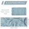 KEEPSHOWING 12 Pack Cheesecloth Table Runner Runner Gauze Boho Wedding Decor Romantic Table Runner for Wedding Birthday Party35 x 118Grayblue