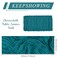 KEEPSHOWING 12 Pack Cheesecloth Table Runner Runner Gauze Boho Wedding Decor Romantic Table Runner for Wedding Birthday Party35 x 118Peacock Blue