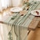 Keketoarrange 6pcs Sage Green Spring Easter Cheesecloth Table Runner 120 Inch 10 FT Rustic Boho Cheese Cloth Runner for Wedding Baby Shower Bridal Shower Sheer Gauze Centerpiece Home Decorations