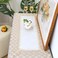 BrekSdat Beige lace Premium Rectangle Farmhouse Table Runner Waterproof OilProof SpillProof AntiShrink Soft Wrinkle Resistant Decorative Fabric Table Cover Kitchen Dinning Party Wedding Banquet