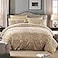 Brandream Paisley Bedding Twin Size Duvet Cover Set Luxury Elegant Home Collection 800ThreadCount 3Piece Gold Boho Print Dorm Bedding 100 Cosy Durable Egyptian Cotton