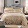 Brandream Paisley Bedding Twin Size Duvet Cover Set Luxury Elegant Home Collection 800ThreadCount 3Piece Gold Boho Print Dorm Bedding 100 Cosy Durable Egyptian Cotton