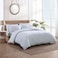 Tommy Bahama Queen Duvet Cover Set Reversible Cotton Bedding Set with Matching Shams Coastal Home Dcor Koya Bay Blue Queen