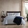 Eddie Bauer King Duvet Cover Set Cotton Bedding Set with Matching Shams Casual Home Dcor Basic Plaid Navy King