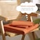 JSD Burnt Orange Duvet Cover Set Queen Size 3 Piece Duvet Cover with Pillow Shams Soft Brushed Microfiber Zipper Closure Comforter Not Included