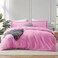 HearthHarbor Hearth Harbor Light Pink Duvet Cover Full Size 3 Piece Bedding Set Soft Double Brushed Comforter Cover Set with Button Closure 1 Full Duvet Cover 80x90 inches and 2 Pillow Shams