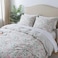 HoneiLife Duvet Dover Queen Size 100 Cotton Comforter Cover Breathable Bedlinen for Set for Queen Beds 3PC Wildflower Comforter Cover Sets Fuchsia