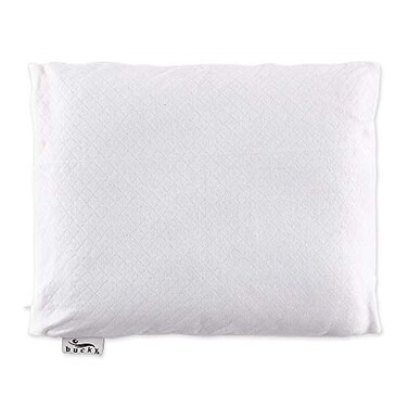 Bucky Natural Bedding Collection BuckwheatMillet Filled Duo Pillow 14x11 White