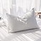 AIKOFUL Luxury Feathers Down Pillow Standard Size Hotel Quality Fluffy Bed Pillow Soft Pillow for Sleeping Organic Cotton Cover20x26 Pack of 1