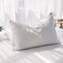 AIKOFUL Luxury Feathers Down Pillow Standard Size Hotel Quality Fluffy Bed Pillow Soft Pillow for Sleeping Organic Cotton Cover20x26 Pack of 1