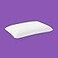 Purple Harmony Pillow Talalay Latex Foam Cooling Pillow for Combo or Side Sleepers 360 Hex GelFlex Grid for NoPressure Support and Luxurious Weightless Feel Standard Medium Feel Low Height