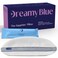 DreamyBlue Gusseted Sapphire Pillow Adjustable Loft Luxury Cover Shredded Memory Foam Fill wAirflow Beads Ideal for Wide Shoulders Neutral Alignment for All CertiPURUS Foam King