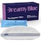 DreamyBlue Gusseted Sapphire Pillow Adjustable Loft Luxury Cover Shredded Memory Foam Fill wAirflow Beads Ideal for Wide Shoulders Neutral Alignment for All CertiPURUS Foam King