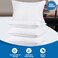 Utopia Bedding Bed Pillows for Sleeping White Queen Size Set of 4 Hotel Pillow Cooling Pillows for Side Back or Stomach Sleepers