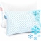 Nestl Cooling Pillow for Sleeping 2 Pack Luxury Shredded Memory Foam Pillows Queen Size Set of 2 Adjustable Cold Gel Pillows for Hot Sleepers Supportive Cool Pillow for Side Back Stomach Sleepers