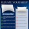 btasleeep Side Sleeper Pillows for Neck Shoulder Comfort Ergonomic Curved Crescent Design Adjustable Shredded Memory Foam Cooling Soft Cover Extra Fill Included Queen Size