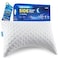 btasleeep Side Sleeper Pillows for Neck Shoulder Comfort Ergonomic Curved Crescent Design Adjustable Shredded Memory Foam Cooling Soft Cover Extra Fill Included Queen Size