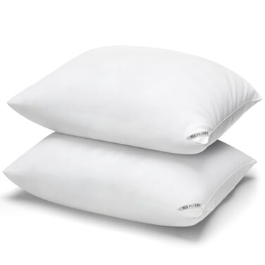 Piwaal Luxury Hotel Pillows for Sleeping 2 PackBed Pillows Standard Size Set of 2Down Alternative FillingPillows for BackStomach and Side Sleepers