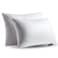 Beautyrest Luxury Goose Feathers Soft Pillows 500 Thread Count Cotton Cover 20x36 King Pack of 2 Supportive Fluffy Hotel Collection Bed Pillows for Side and Back Sleepers