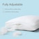 Coop Home Goods Essence Cooling Down Alternative Pillows Set of 2 King Size Adjustable Cooling Pillow for Hot Sleepers Luxury CooltotheTouch Hotel Pillows for Stomach Back or Side Sleepers