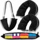 Oyrlize 2Pcs Stuffable Travel PillowStuffable Neck Pillow for TravelSoft Velvet Stuffable Travel Neck Pillow Portable Plane Pillow Case Cover Stuffable with Clothes for Airplane Essentials Accessories