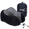 TALLGO Travel Pillow Best Memory Foam Neck Pillow Head Support Soft Pillow for Sleeping Rest Airplane Car Home Use Pink