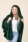 EverSnug Travel Blanket Pillow 68x42 Premium UltraSoft Microfleece 2 in 1 Compact Packable Flight Blanket with Soft Bag Pillowcase Hand Luggage Sleeve and Backpack Clip Forest Green