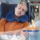 SAIREIDER Neck Pillows for TravelHead Neck Support Travel Pillow for Traveling Car Home Office Adjustable with Storage Bag Navy Blue