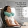DotDot DotDot Twist Memory Foam Travel Pillow for Airplanes Travel Neck Pillow for Sleeping Airplane Pillow for Neck Support Adjustable Bendable Neck Roll Pillow