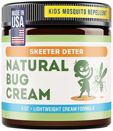 Magnum Solace Natural Bug Cream No Spray Formula Made with Plant Essential Oils Safe for Kids