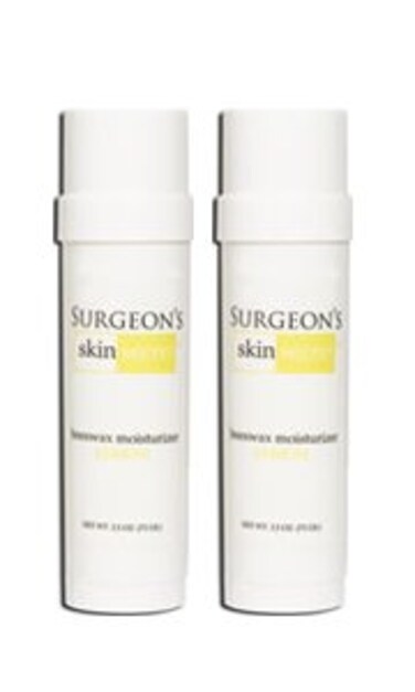 Surgeon's Skin Surgeons Skin Secret Beeswax Moisturizer 25oz TwistUp Stick 2 Pack Lemon