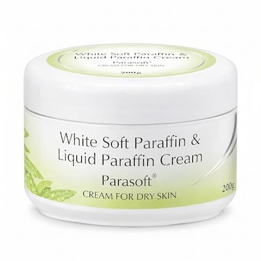 Parasoft Moisturizing Cream with White Soft Paraffin Liquid Paraffin 200 g 705 oz Nourishing Daily Hydration Cream for Dry Skin