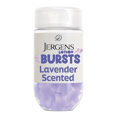 Jergens Lavender Lotion Bursts Squishy StarShaped Moisturizer Bursts 38 Ct